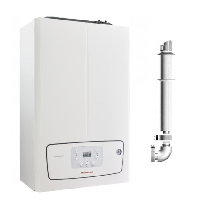 Centrala termica in condensare IMMERGAS VICTRIX TERA 32 kw V2 2 ani garantie, kit evacuare inclus