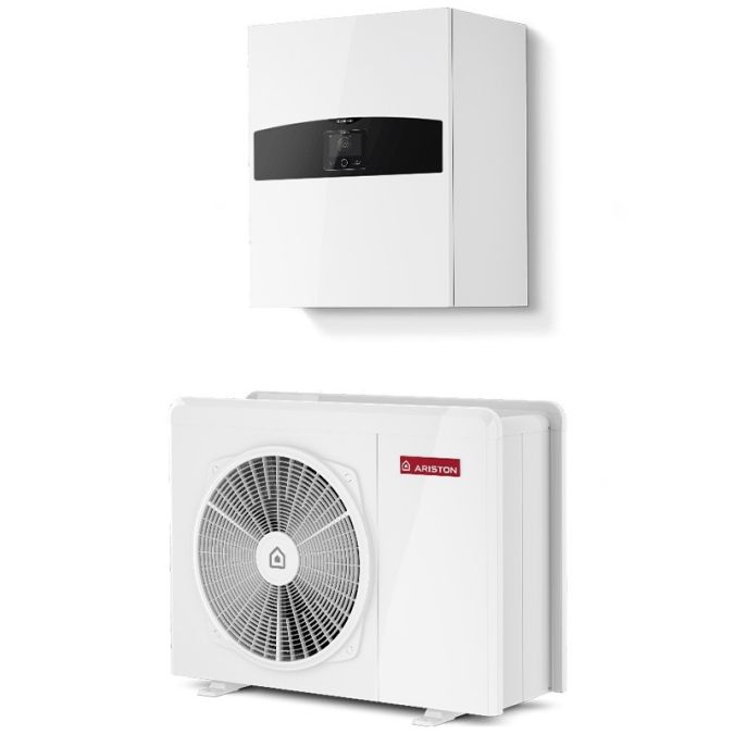 Pompa de caldura split hibrid pentru incalzire si racire Ariston Nimbus S Hybrid 80 NET R32 - 8kW