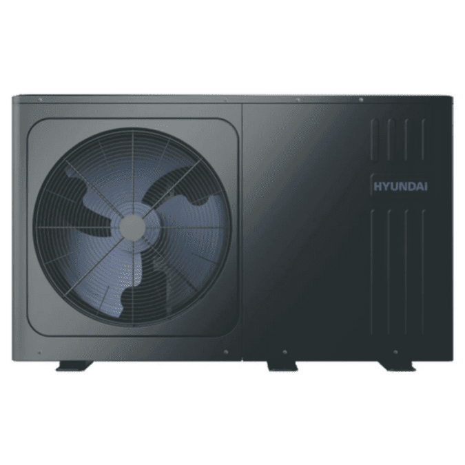 Pompa de caldura aer-apa monobloc Hyundai R290 HYHC-V12WD2N7, 12 kW, monofazata, cu booster electric 3 kW, A+++