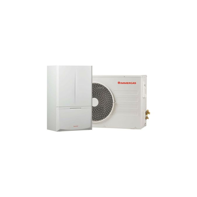 Pompa de caldura split pentru incalzire, racire si apa calda menajera in boiler Immergas MAGIS Combo 9 PLUS V2 R32 9 kW
