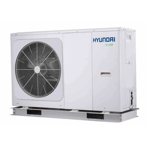 Pompa de caldura aer-apa monobloc Hyundai HYHC-V12W/D2RN8-B, 12 kW, trifazata, cu booster electric 3 kW, clasa energetica A+++