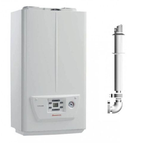 Centrala termica in condensare IMMERGAS VICTRIX OMNIA 25 KW, 2 ani garantie, kit evacuare inclus