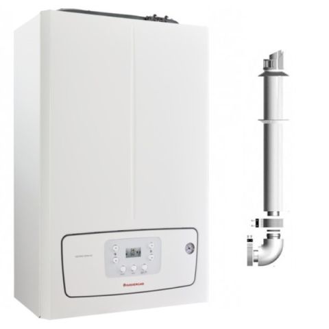 Centrala termica in condensare IMMERGAS VICTRIX TERA 28 kw V2 2 ani garantie, kit evacuare inclus