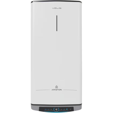 Boiler electric Ariston Velis Tech Wi-Fi 100 litri, 1500W, alb, 7 ani garantie