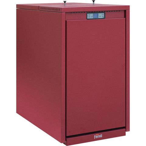 Centrala termica pe peleti Ferroli BioMax 24 complet echipat si automatizat