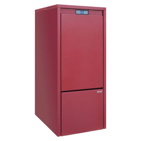 Centrala termica pe peleti Ferroli BioMax 24 Plus complet echipat si automatizat