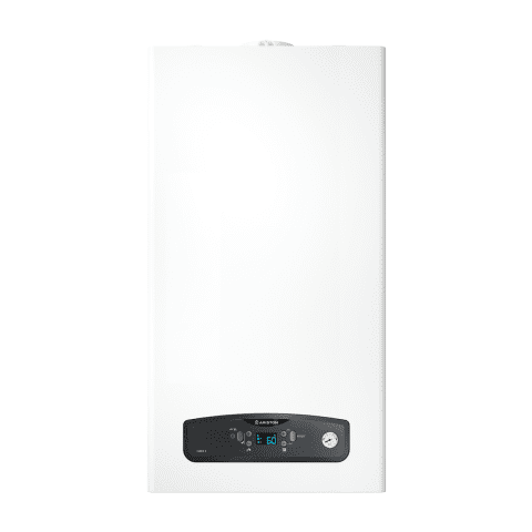 Centrala termica in condensare Ariston Cares S 30 kW, Clasa A, LCD,  kit evacuare inclus, 2 ani garantie