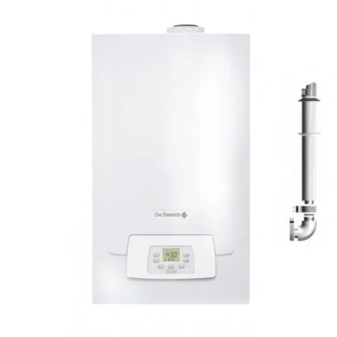 Centrala termica in condensare De Dietrich MPX 28/33 MI COMPACT EX 3 ani garantie, kit evacuare inclus