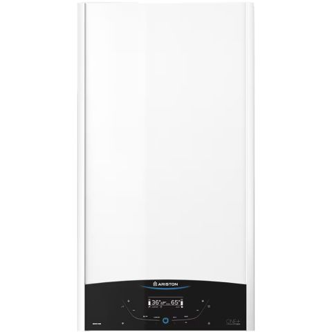 Centrala termica in condensare Ariston Genus One+ System 35 kW, 5 ani garantie, kit evacuare inclus