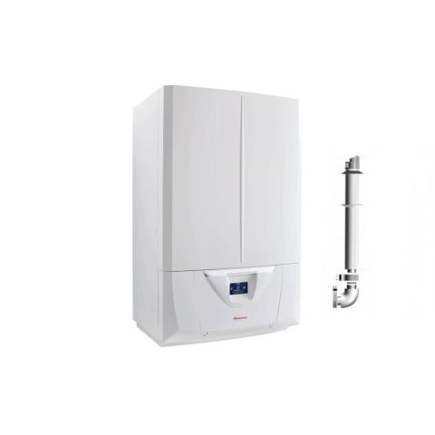 Centrala termica in condensare IMMERGAS VICTRIX ZEUS SUPERIOR 35 kw cu boiler INOX 60L 2 ani garantie, kit evacuare inclus