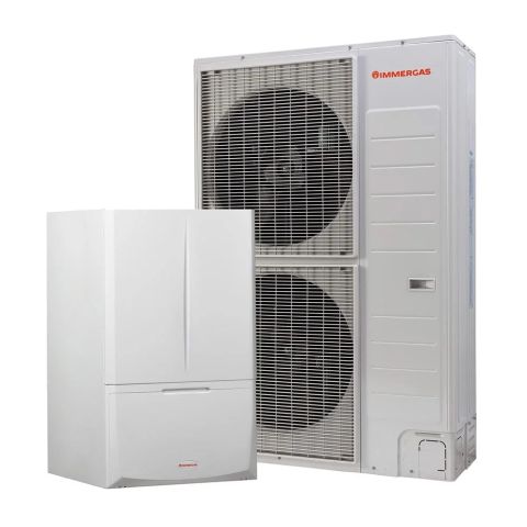 Pompa de caldura split pentru incalzire, racire si apa calda menajera in boiler Immergas MAGIS Combo 12 PLUS V2 R32 12 kW