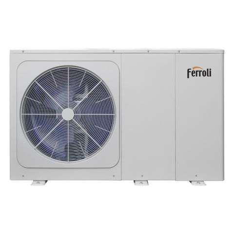 Pompa de caldura monobloc pentru incalzire, racire si apa calda, monofazat 6 kW Ferroli OMNIA M 3.2 HI3 6 clasa energetica A+++, control WI-FI, rezistenta electrica 3 kW