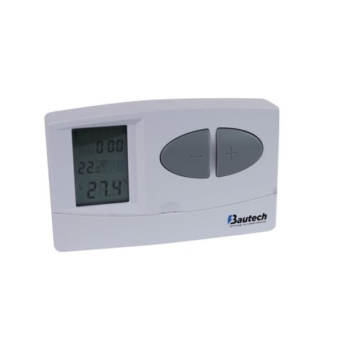 Termostat de ambient cu fir Bautech Q-7S digital programabil