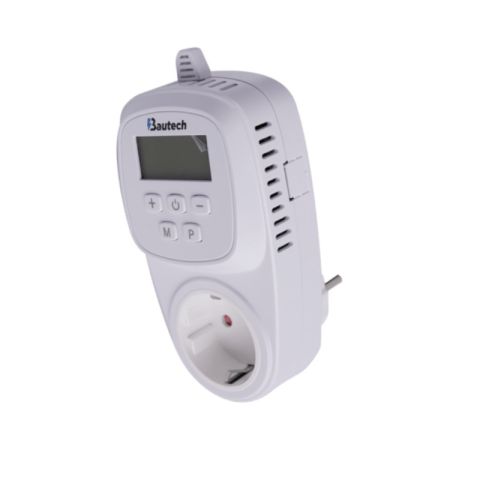 Termostat de ambient WIFI Bautech XP-2WF tip priza programabil