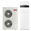 Pompa de caldura split pentru incalzire, racire si apa calda menajera cu boiler integrat Ariston Nimbus Compact 150 S NET R32 - 15kW.
