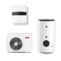 Pompa de caldura split pentru incalzire, racire si apa calda menajera Ariston Nimbus Flex 150 S-T NET R32 15kW cu boiler indirect 200 litri