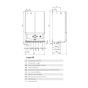 Centrala termica in condensare Immergas Victrix Zeus 25 kW 2 ani garantie, kit evacuare inclus