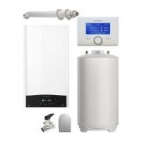 Pachet centrala termica in condensare Ariston Genus ONE System  24 kw cu boiler BCH 120 litri