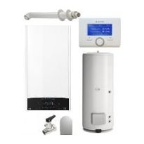 Pachet centrala termica in condensare Ariston Genus ONE System  35 kw cu boiler BC1S 300 litri