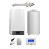 Pachet centrala termica in condensare Ariston Clas ONE System  24 kw cu boiler BCH 120 litri