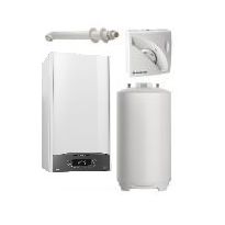 Pachet centrala termica in condensare Ariston Clas ONE System  35  cu boiler BCH 120 litri