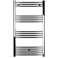 Radiator baie portprosop cromat drept Ferroli Talia 600/800 mm