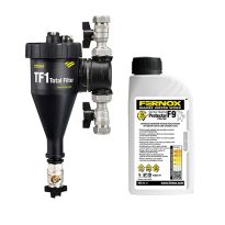 Filtru anti-magnetita Fernox TF1 Total Filter 3/4 si lichid protector Filter Fluid F9 500 ml