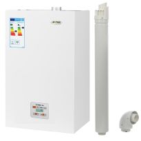 Centrala termica in condensare Motan Clasic 24 kW, 2 ani garantie, kit evacuare inclus