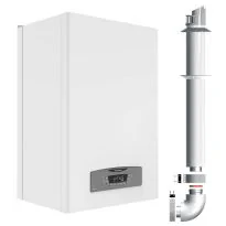 Centrala termica in condensare Ariston Clas B One WIFI 24 kW cu boiler incorporat 40 litri, 5 ani garantie, kit evacuare inclus