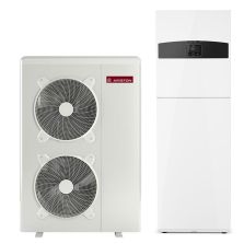 Pompa de caldura split pentru incalzire, racire si apa calda menajera cu boiler integrat Ariston Nimbus Compact 120 S-T NET R32 - 12kW.