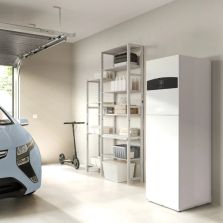 Pompa de caldura split pentru incalzire, racire si apa calda menajera cu boiler integrat Ariston Nimbus Compact 120 S NET R32 - 12kW.