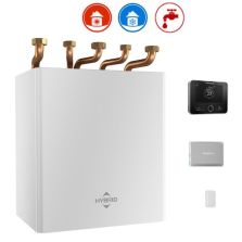 Pompa de caldura monobloc hibrid pentru incalzire si racire Ariston Nimbus M Hybrid Universal 150 NET R32 - 15kW.