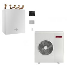 Pompa de caldura monobloc hibrid pentru incalzire si racire Ariston Nimbus M Hybrid 80 NET R32 - 8kW.
