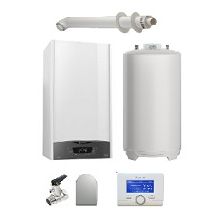 Pachet centrala termica in condensare Ariston Clas ONE System  24 kw cu boiler BCH 120 litri