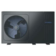 Pompa de caldura aer-apa monobloc Hyundai R290 HYHC-V8WD2N7, 8 kW, monofazata, cu booster electric 3 kW, A+++
