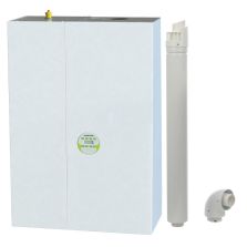 Centrala termica in condensare Motan MKDens 35 kW cu boiler din inox 40 litri, 2 ani garantie, kit evacuare inclus, termostat SENNA 270 RF cadou